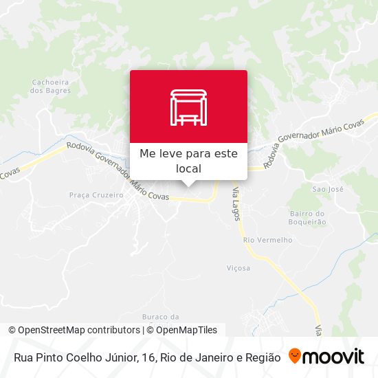 Rua Pinto Coelho Júnior, 16 mapa