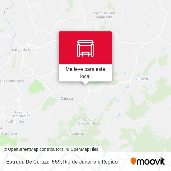 Estrada De Curuzu, 559 mapa