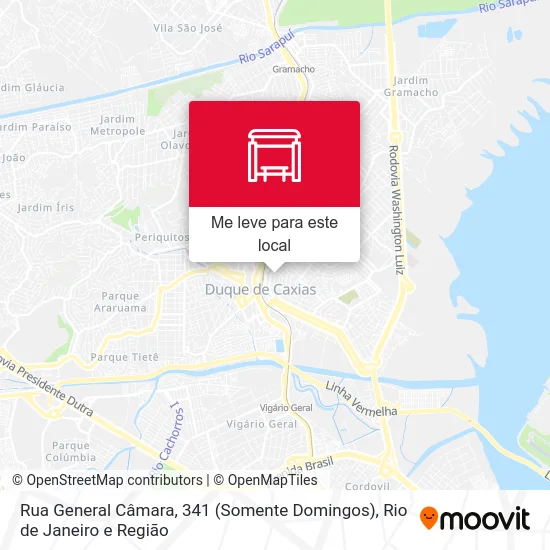 Rua General Câmara, 341 (Somente Domingos) mapa