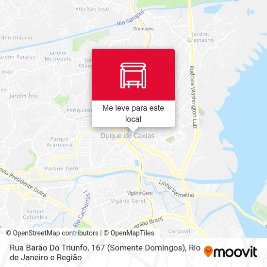 Rua Barão Do Triunfo, 167 (Somente Domingos) mapa