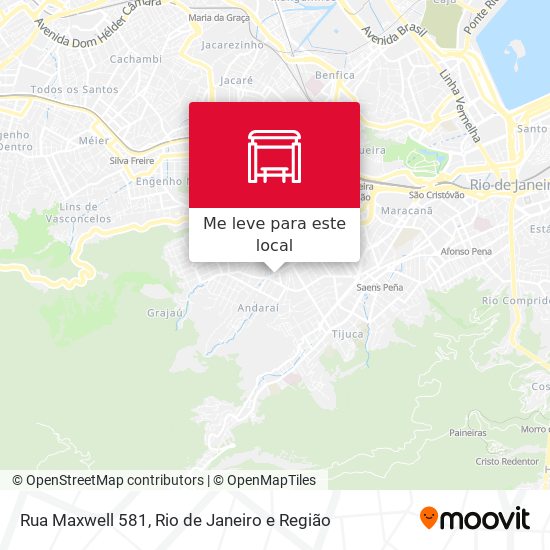 Rua Maxwell 581 mapa