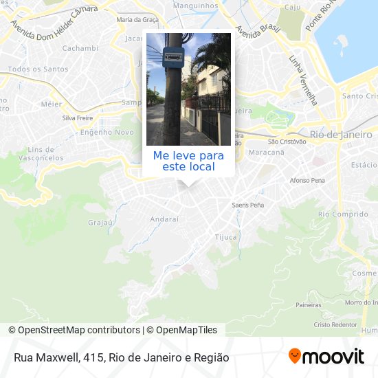 Rua Maxwell, 415 mapa