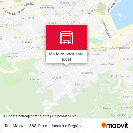 Rua Maxwell, 388 mapa