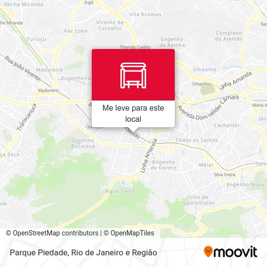 Parque Piedade mapa