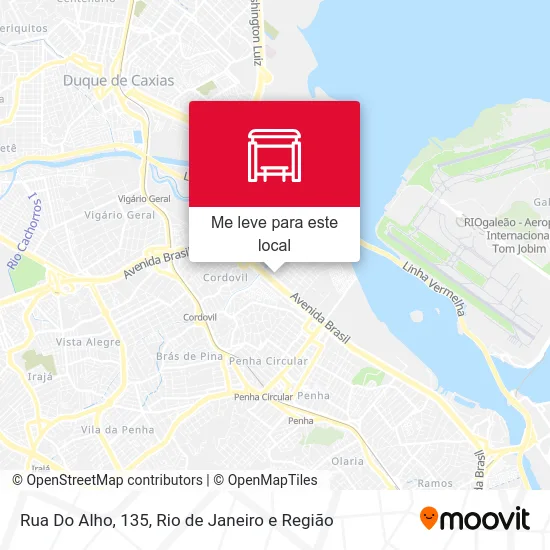 Rua Do Alho, 135 mapa