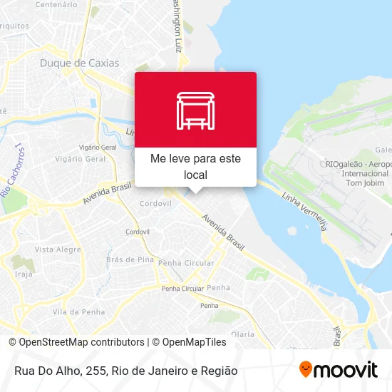 Rua Do Alho, 255 mapa