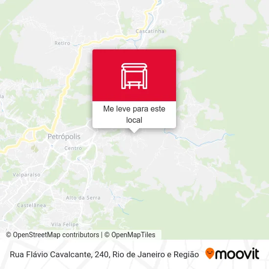 Rua Flávio Cavalcante, 240 mapa
