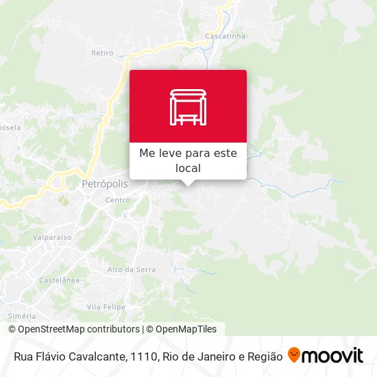 Rua Flávio Cavalcante, 1110 mapa