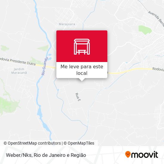 Weber/Nks mapa