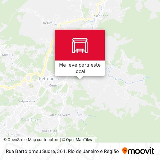 Rua Bartolomeu Sudre, 361 mapa