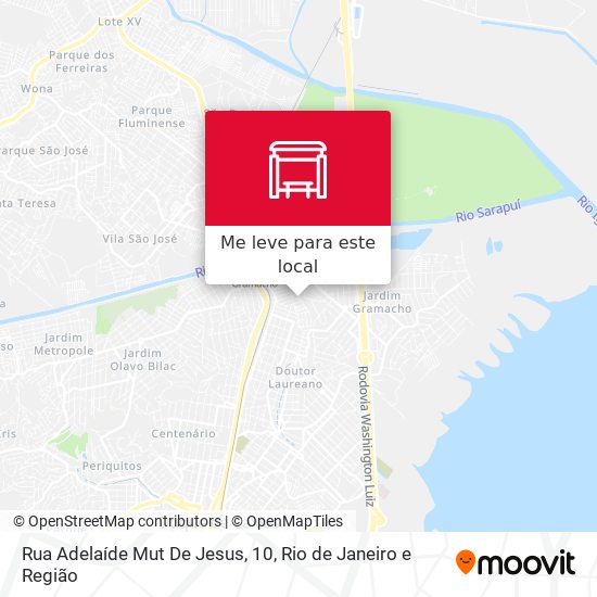 Rua Adelaíde Mut De Jesus, 10 mapa