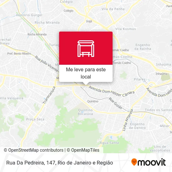 Rua Da Pedreira, 147 mapa