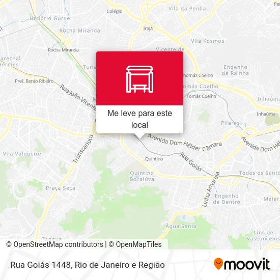 Rua Goiás 1448 mapa