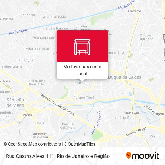 Rua Castro Alves 111 mapa