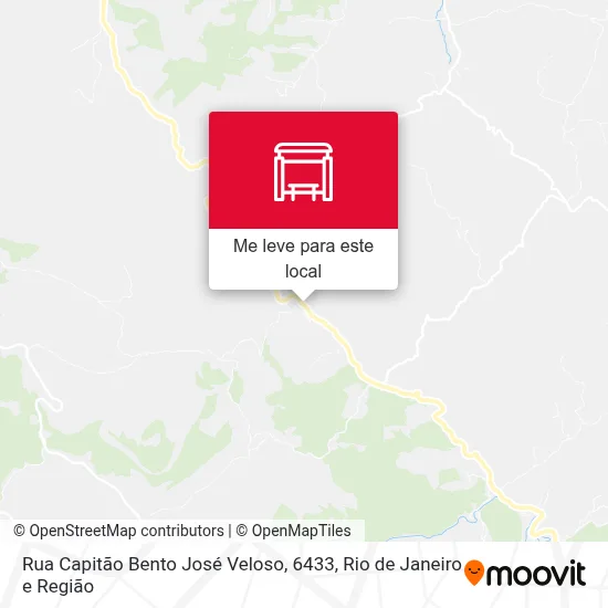 Rua Capitão Bento José Veloso, 6433 mapa
