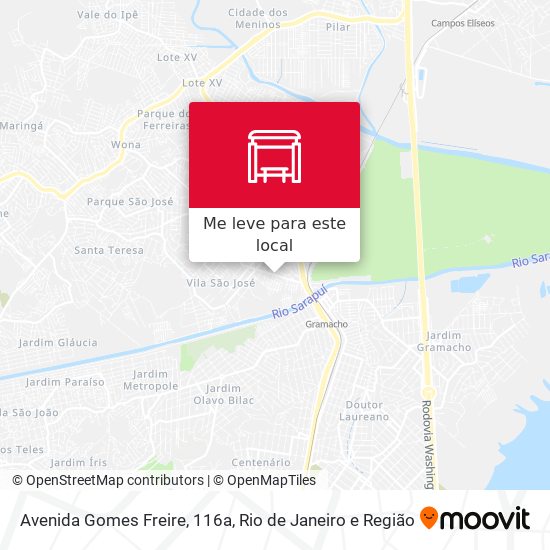 Avenida Gomes Freire, 116a mapa