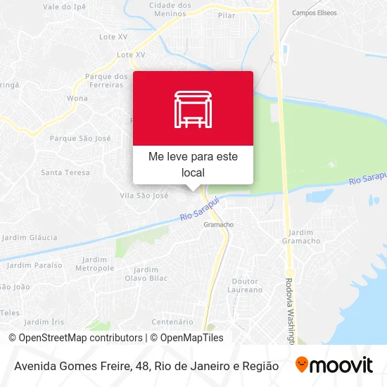 Avenida Gomes Freire, 48 mapa