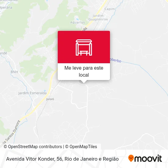 Avenida Vitor Konder, 56 mapa