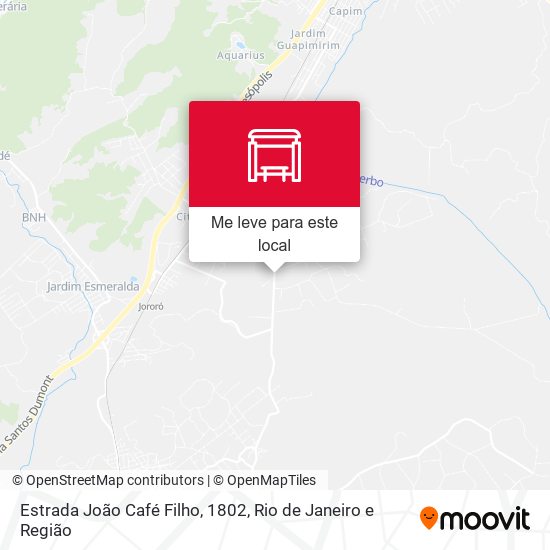 Estrada João Café Filho, 1802 mapa