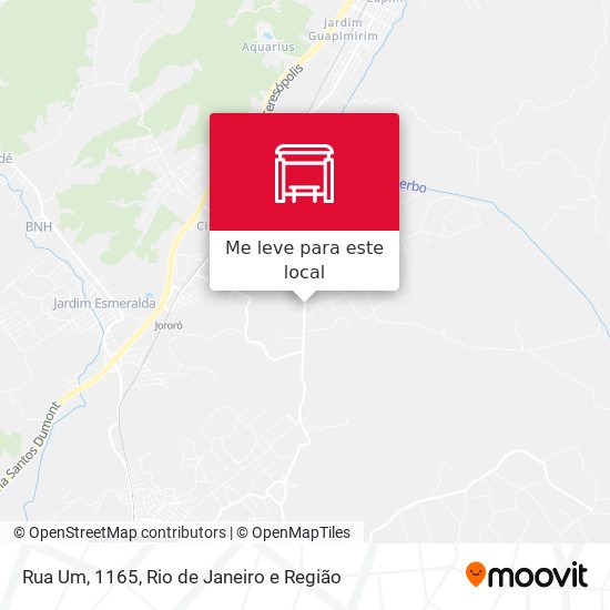 Rua Um, 1165 mapa