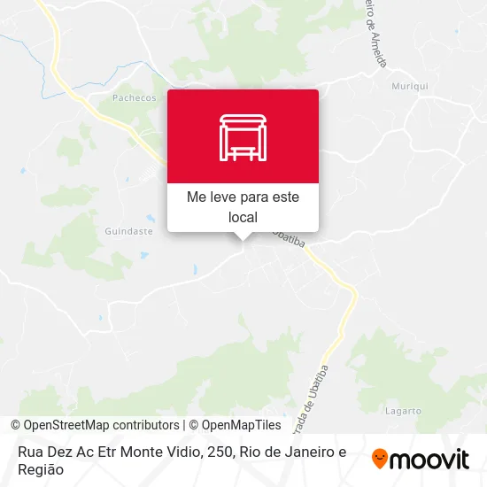 Rua Dez Ac Etr Monte Vidio, 250 mapa