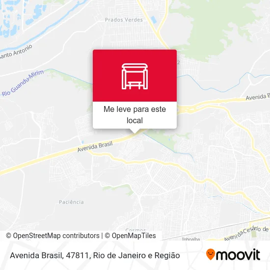 Avenida Brasil, 47811 mapa