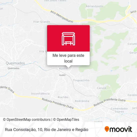 Rua Consolação, 10 mapa