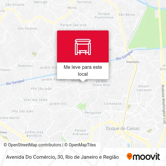 Avenida Do Comércio, 30 mapa