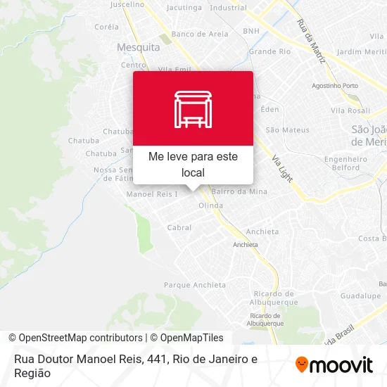 Rua Doutor Manoel Reis, 441 mapa