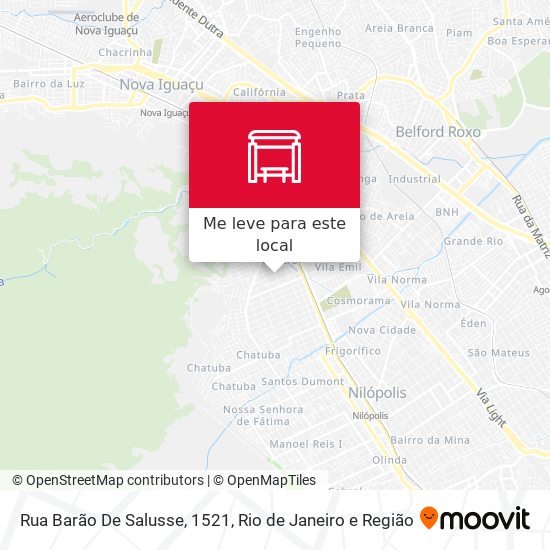 Rua Barão De Salusse, 1521 mapa