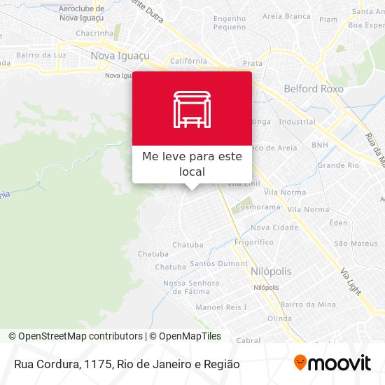 Rua Cordura, 1175 mapa