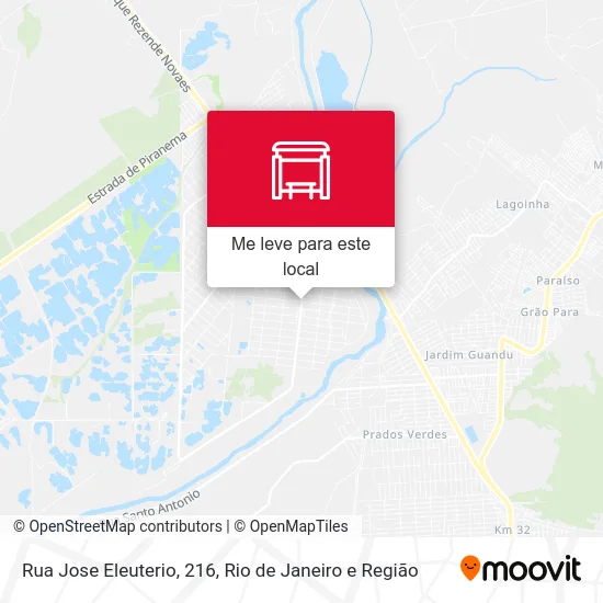 Rua Jose Eleuterio, 216 mapa