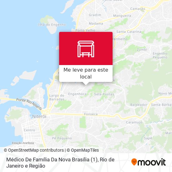 Médico De Família Da Nova Brasília (1) mapa
