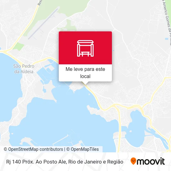 Rj 140 Próx. Ao Posto Ale mapa