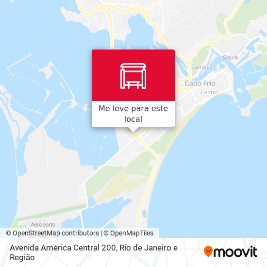 Avenida América Central 200 mapa