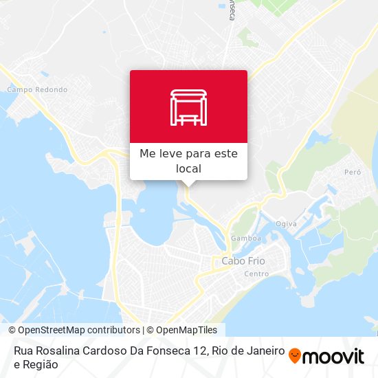 Rua Rosalina Cardoso Da Fonseca 12 mapa