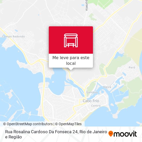 Rua Rosalina Cardoso Da Fonseca 24 mapa