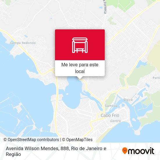 Avenida Wilson Mendes, 888 mapa