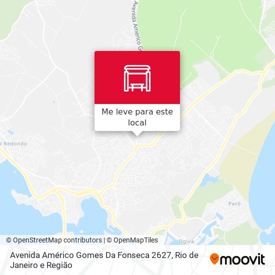 Avenida Américo Gomes Da Fonseca 2627 mapa