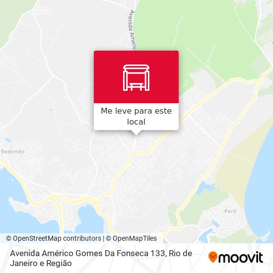 Avenida Américo Gomes Da Fonseca 133 mapa