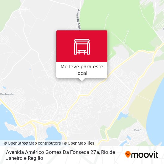 Avenida Américo Gomes Da Fonseca 27a mapa