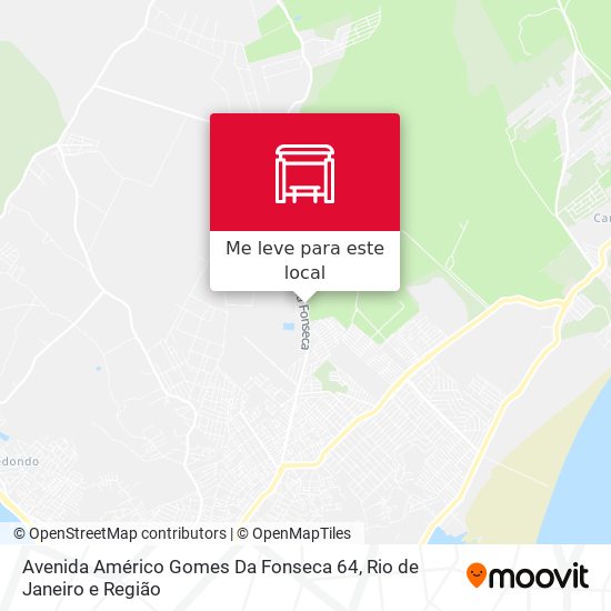 Avenida Américo Gomes Da Fonseca 64 mapa