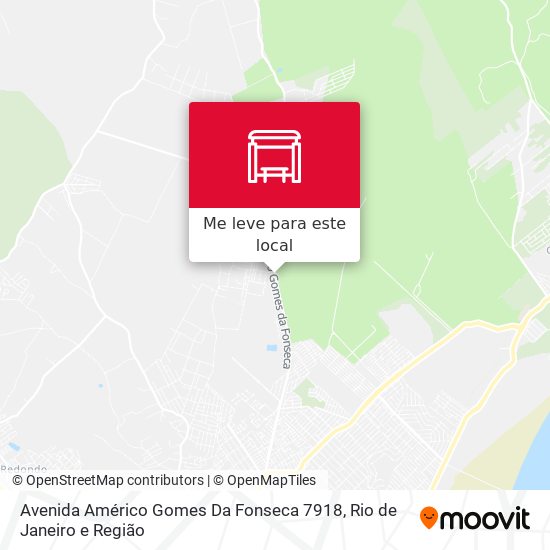 Avenida Américo Gomes Da Fonseca 7918 mapa