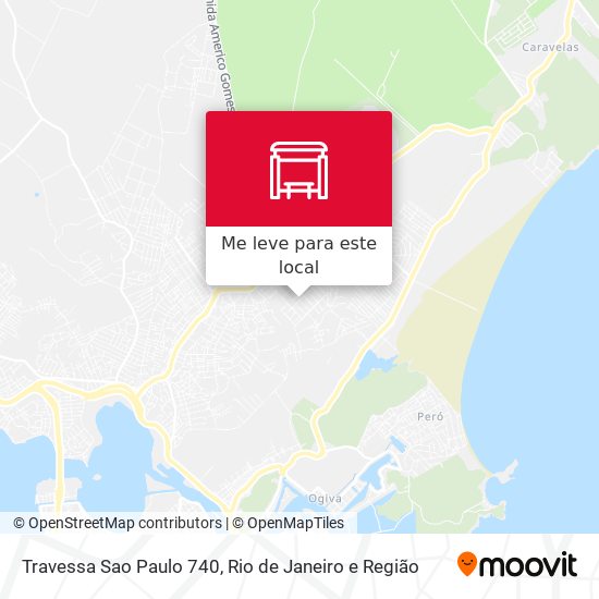 Travessa Sao Paulo 740 mapa