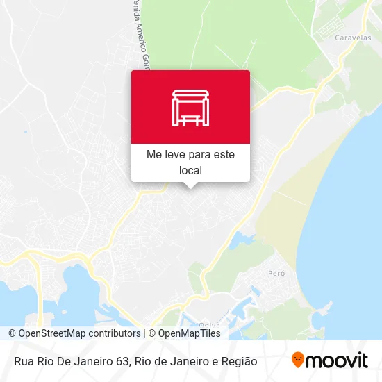 Rua Rio De Janeiro 63 mapa