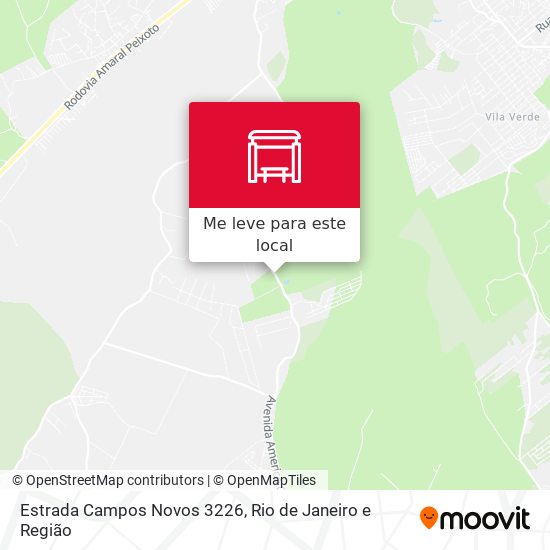 Estrada Campos Novos 3226 mapa