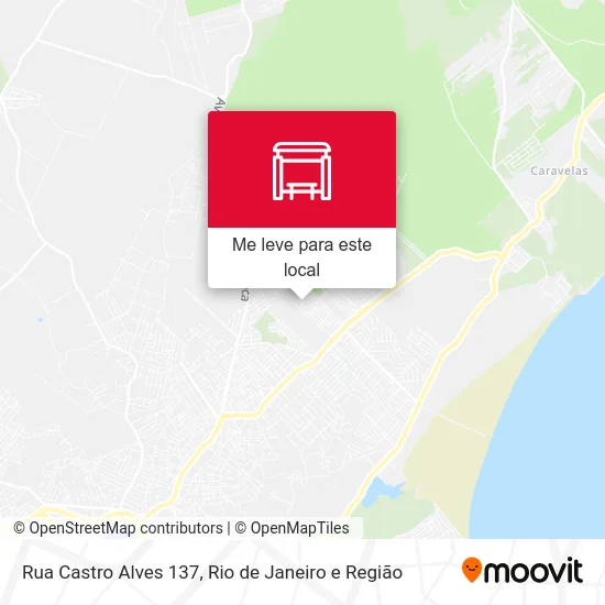 Rua Castro Alves 137 mapa
