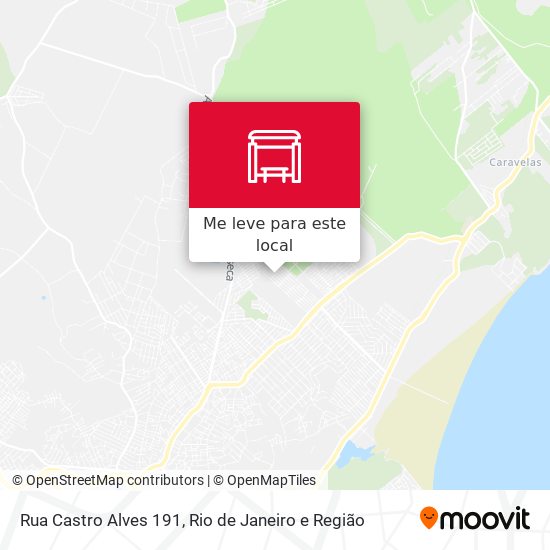 Rua Castro Alves 191 mapa