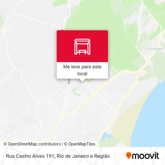 Rua Castro Alves 191 mapa