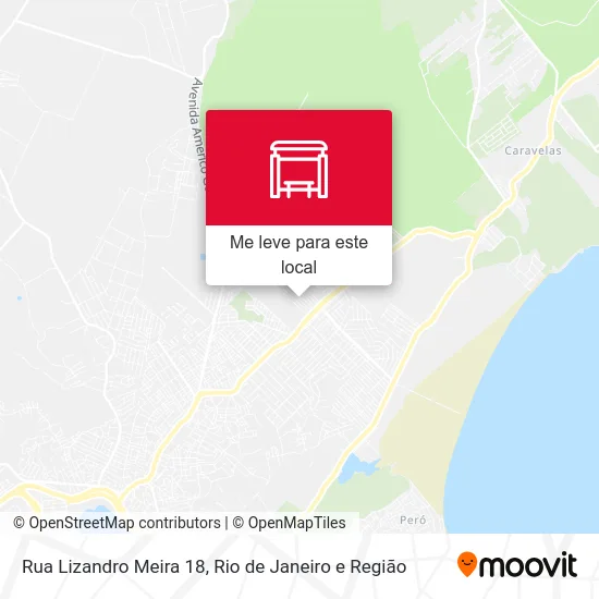 Rua Lizandro Meira 18 mapa